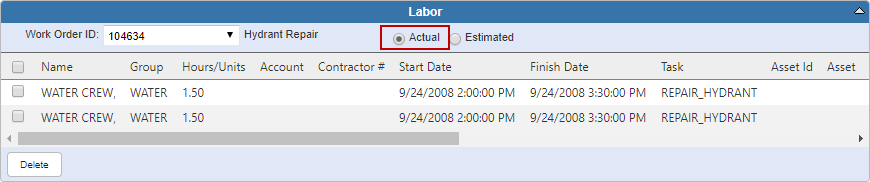 Add Labor