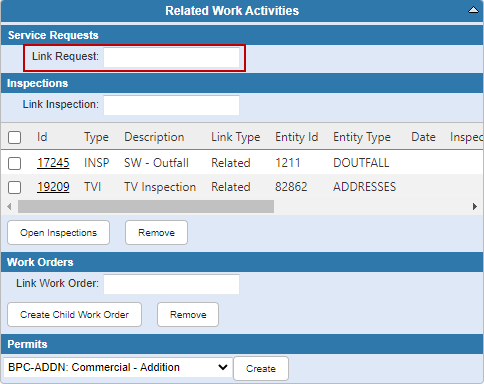 Servicechannel Example Work Order Associate a Service Request to a Work Order