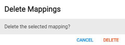 Remove an Asset Mapping
