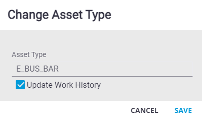 Reassign Asset Types