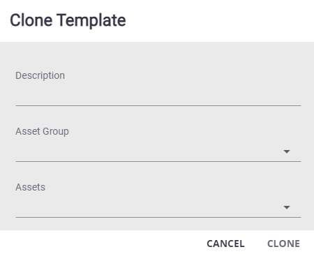 Clone a Work Order Template to a Different Asset Type