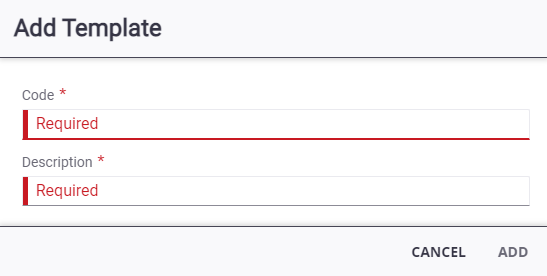 Add or Edit a Service Request Template