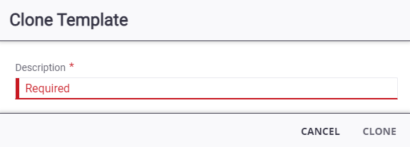 Clone a Work Order Template