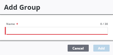 Add or Edit a Group