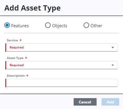 Add an Asset Type