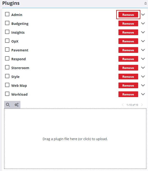 Remove a Plugin