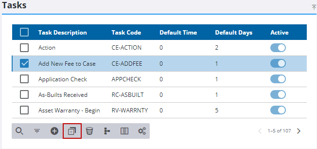 Clone a PLL Task