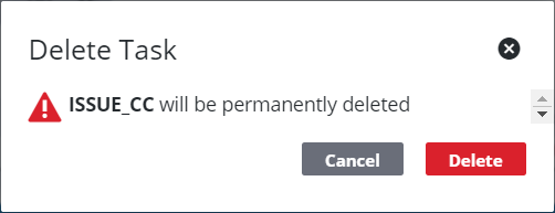 Remove Tasks from a Task Group