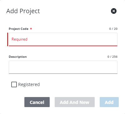 Add a Project