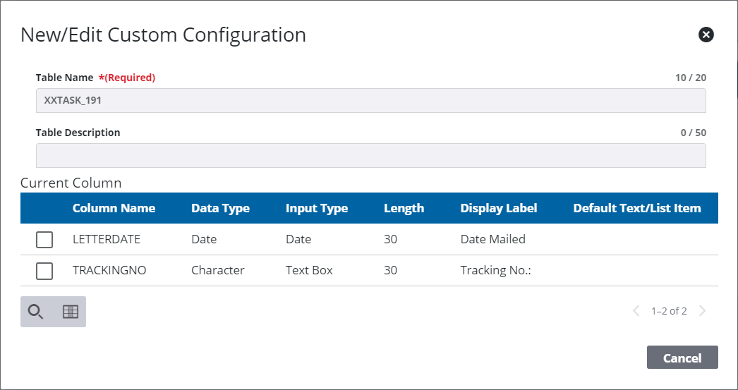 View a Custom Form