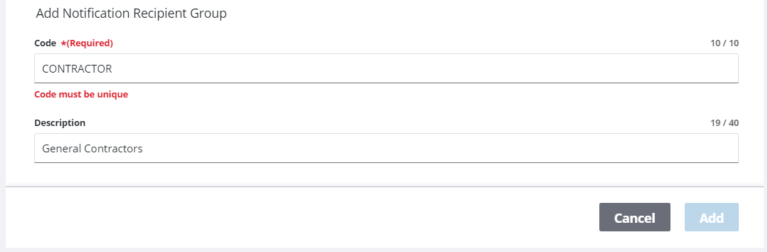 Clone a Notification Recipients Group