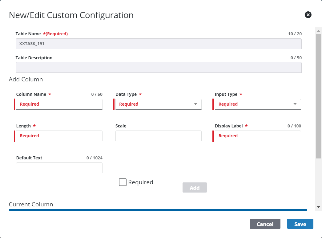 Edit a Custom Form