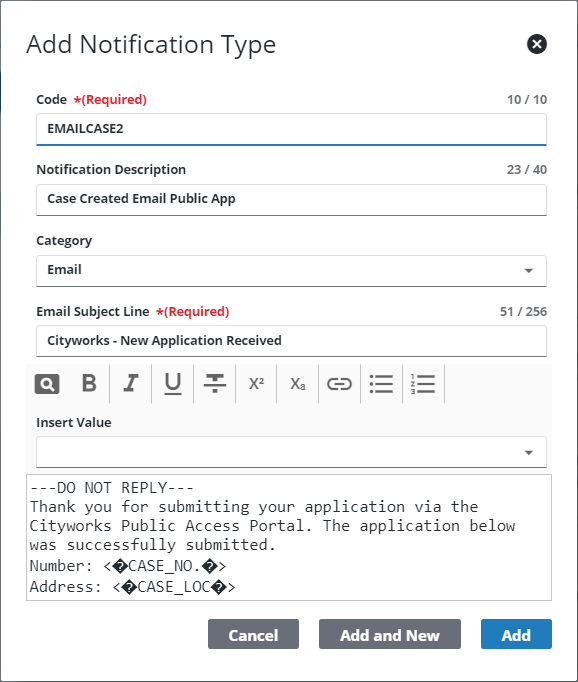 Clone a Notification Type