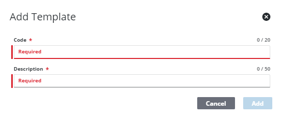 Service Request Coding Add or Edit a Service Request Template