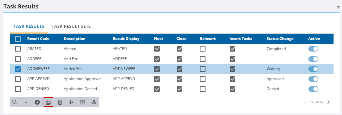 Clone a Task Result