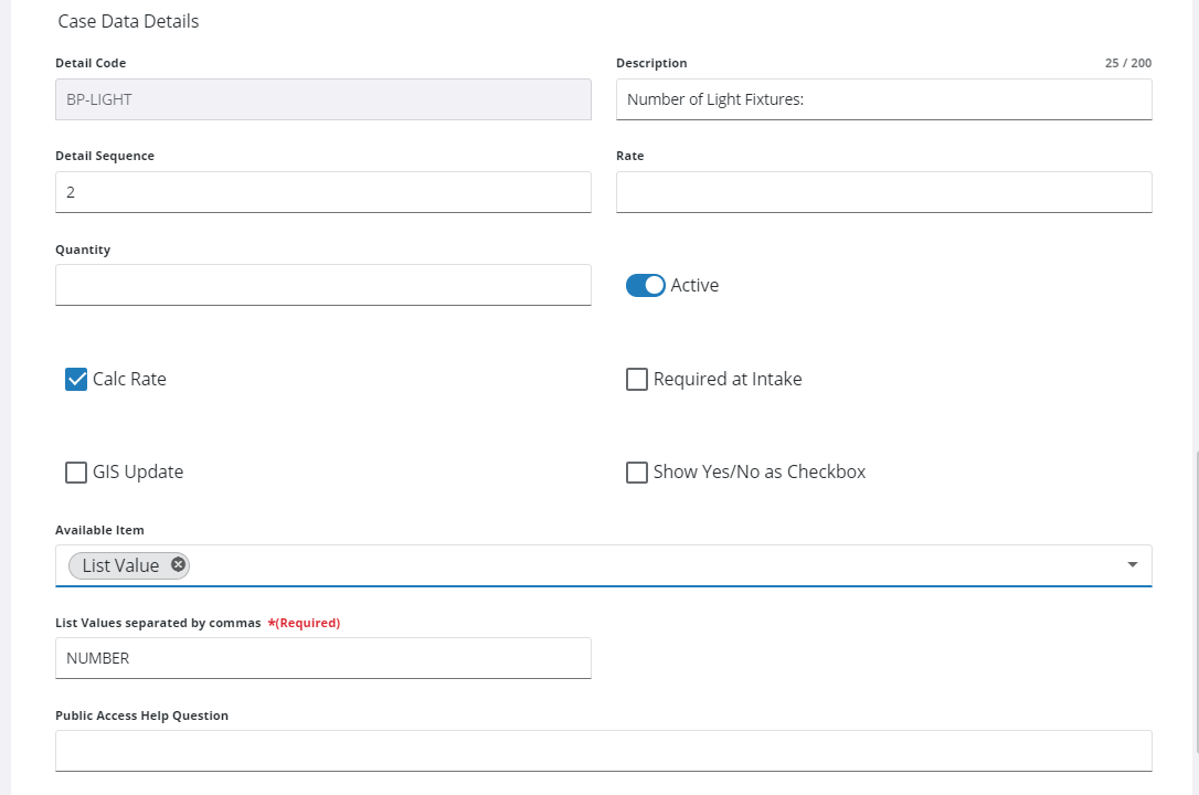 Edit a Data Detail in a Data Group
