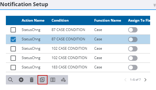 Clone a Notification Setup