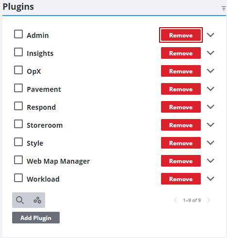 Remove a Plugin