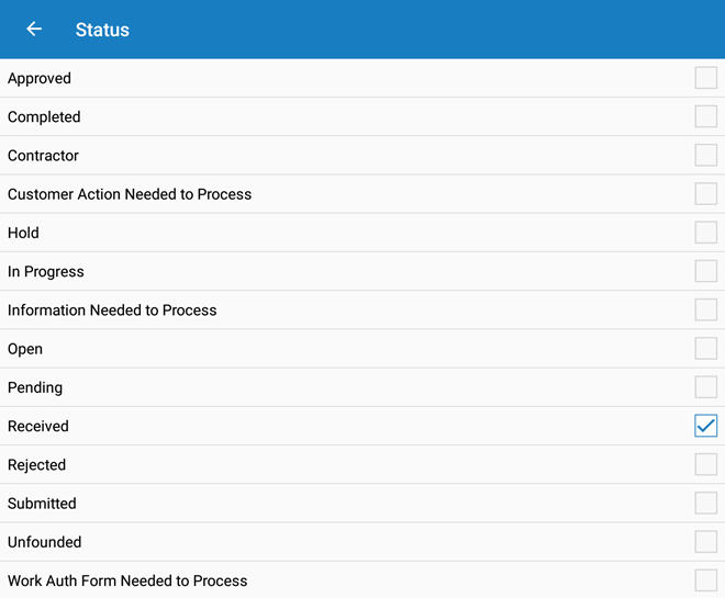 Edit Service Request Fields