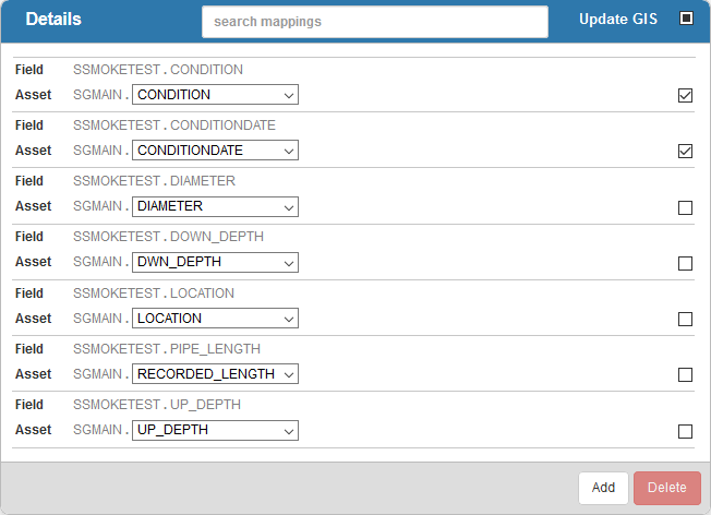 Add a Field Mapping
