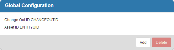 Add or Edit Global Configuration Fields