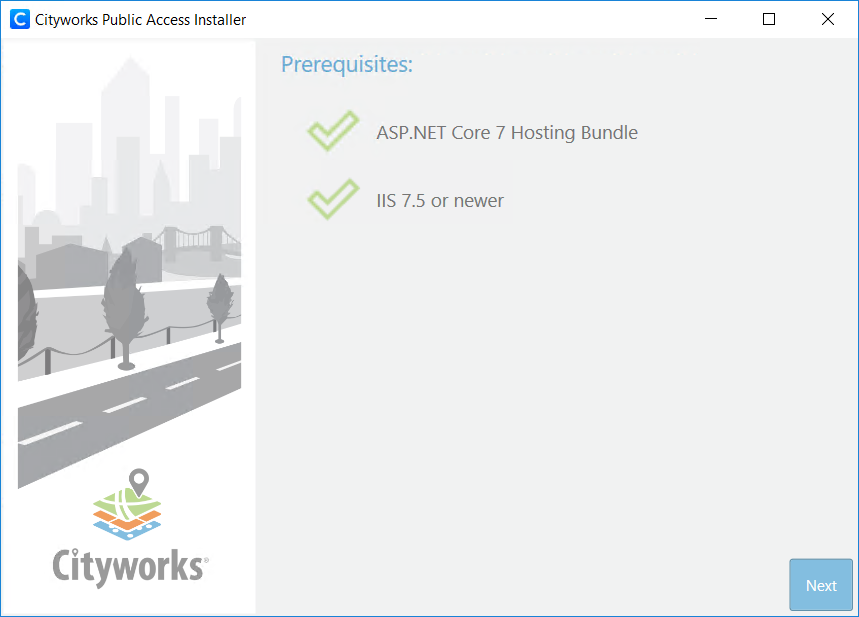 Configure Service Settings for an Existing Site