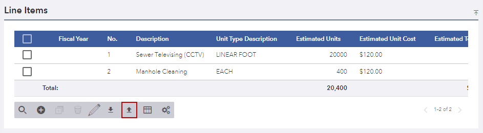 Upload Bulk CSV