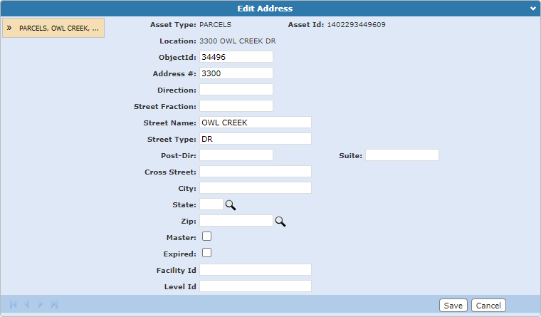 Edit an Address