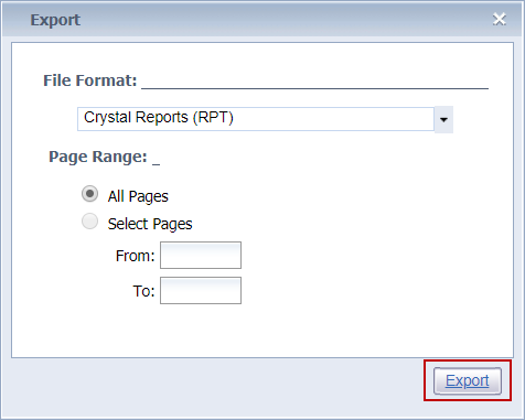 Select Page Range of Exported Report