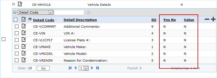 View Details in a Case Data Group
