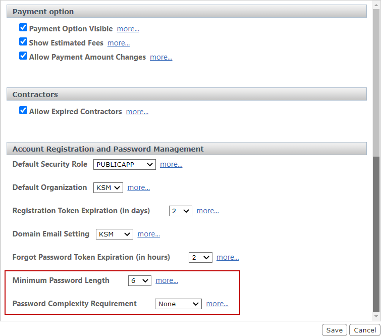 Enable Automatic Account Registration and Password Management