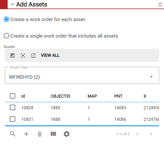 Create an Attached Work Order