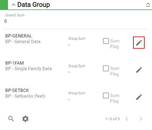 Edit a Data Group