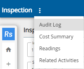 Navigate the Inspection Page
