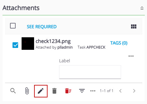 Edit Attachments