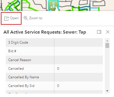 View Event Layers on the Map