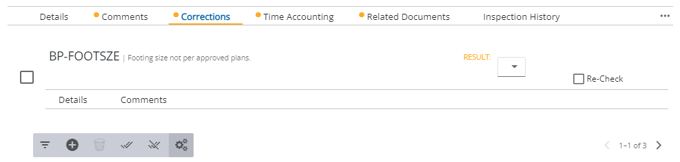 Use Corrections on a Task