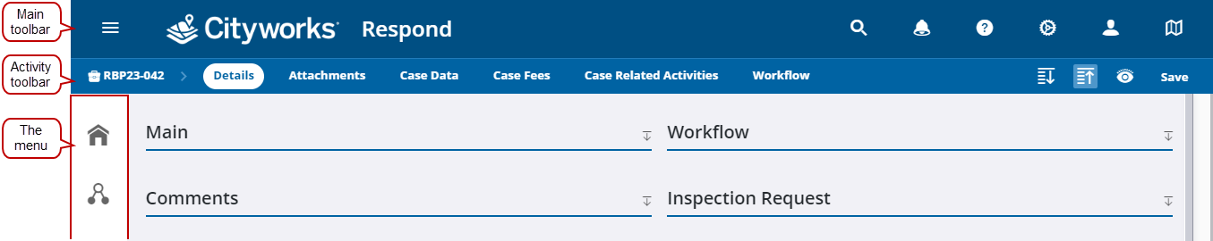 Image of case summary page