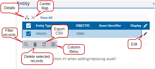 Entity Panel Fields
