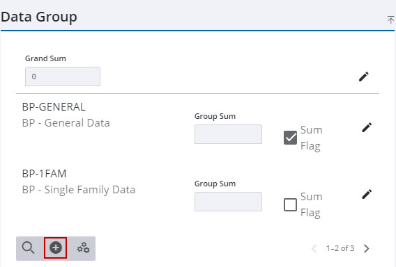 Add a Data Group