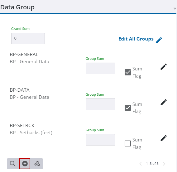 Add a Data Group