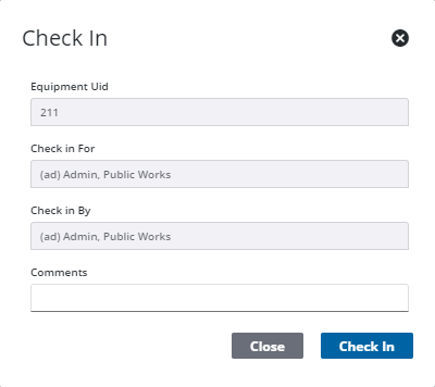 Panel Check Out Check In Equipment