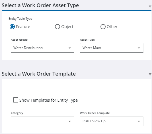 Create an Attached Work Order