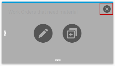 Remove a Widget