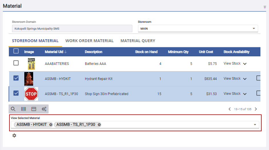 Search Materials