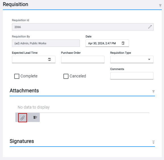 Add an Attachment