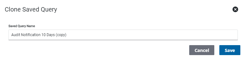 Clone a Query