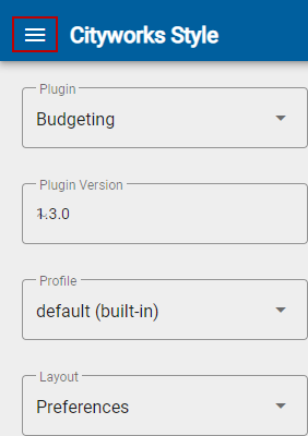 Switch Menu Layouts