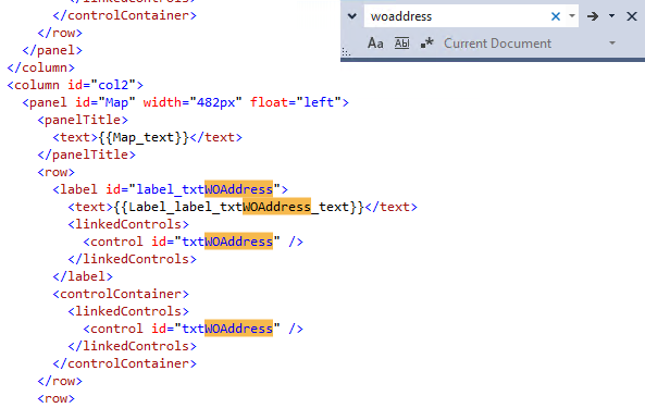 Identify Control and Layout Elements