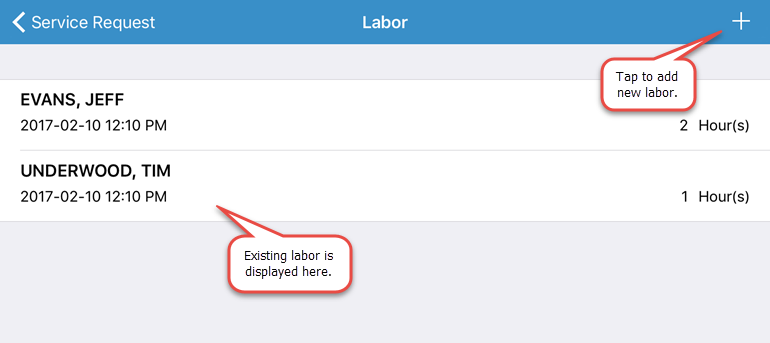 Add Labor